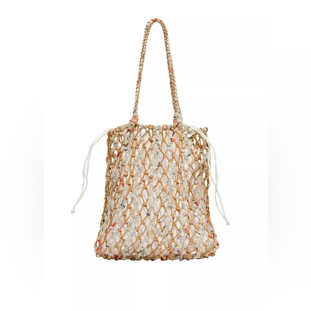 Zara Woven Braided Bag